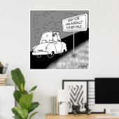 Straßenschilder in Braille Poster (Heimbüro)