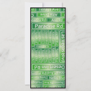 Straßenschilder Las Vegas Street