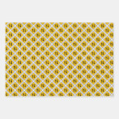 Straßenschilder Wrapping Paper Flat Sheet Set 3 Geschenkpapier Set (Vorderseite 3)