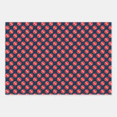 Straßenschilder Wrapping Paper Flat Sheet Set 3 Geschenkpapier Set (Vorderseite 2)