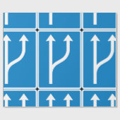 Straßenschildkröpfe - Wrapper Geschenkpapier (Flach)