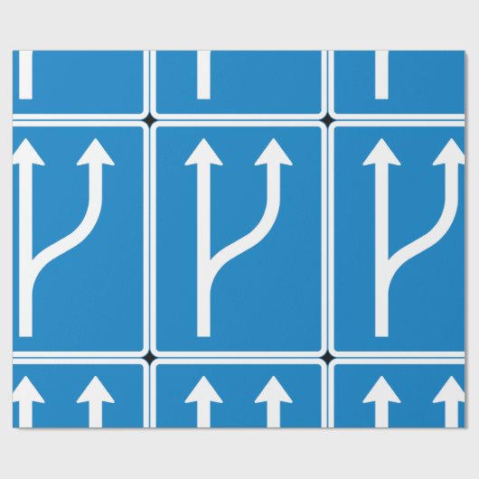 Straßenschildkröpfe - Wrapper Geschenkpapier (Flach)