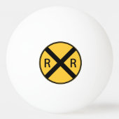 Straßenschildkrötenüberquerung Tischtennisball (Rückseite)