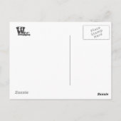 Straßenseite Postkarte (Rückseite)