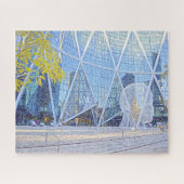 Straßenskulptur Calgary. Puzzle (Horizontal)