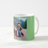 Straßenständer für Eichhörnchen Bauer Kaffeetasse (VorderseiteRechts)