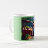 Straßenständer für Eichhörnchen Bauer Kaffeetasse (Vorderseite Links)