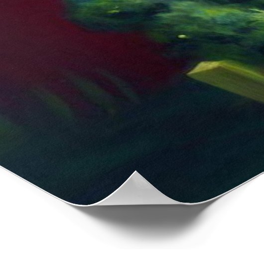 Straßenständer für Eichhörnchen Bauer Poster (Ecke)