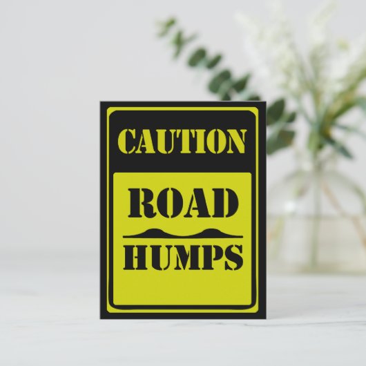 STRASSENSTRECKE POSTKARTE (Stehend Vorderseite)