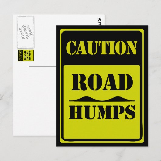 STRASSENSTRECKE POSTKARTE (Vorne/Hinten)