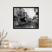 Straßenszene in Damaskus, Syrien 1895 Poster (Küche)