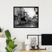 Straßenszene in Damaskus, Syrien 1895 Poster (Heimbüro)