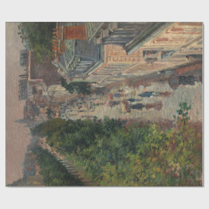 Straßenszene in Paris, Frankreich (von Maximilien  Geschenkpapier