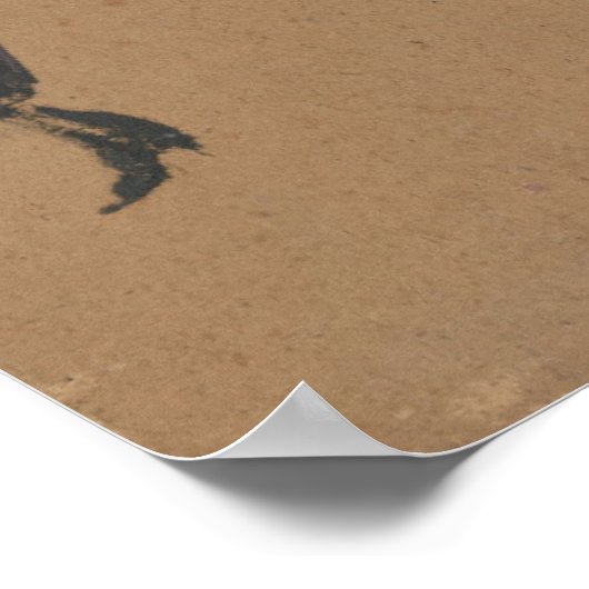 Straßenszene in Paris Poster (Ecke)