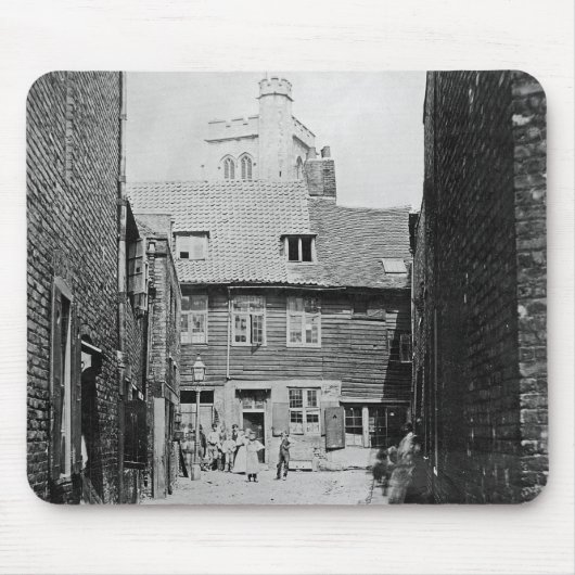 Straßenszene in viktorianischem London Mousepad (Vorne)