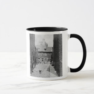 Straßenszene in viktorianischem London Tasse