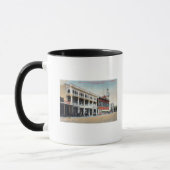 Straßenszene mit dem Tremont Hotel Tasse (Links)