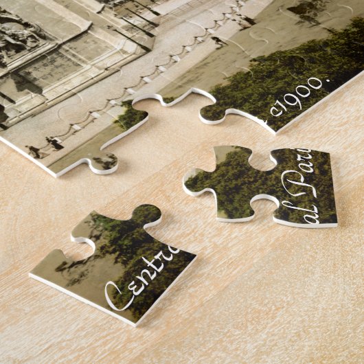 Straßenszene Paris Frankreich, der Arc de Triomphe Puzzle (Seite)