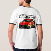 Straßentuner T-Shirt (Schwarz voll)