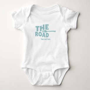 Straßentypografie Baby Strampler