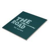 Straßentypografie Fliese (Seite)