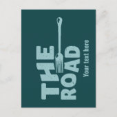 Straßentypografie Postkarte (Vorderseite)