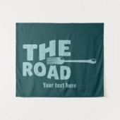 Straßentypografie Wandteppich (Vorderseite (Horizontal))