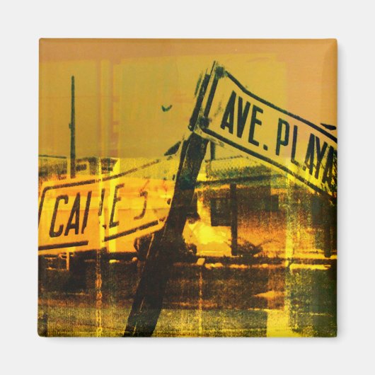 Straßenunterschrift Magnet (Vorne)