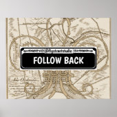 Straßenunterschrift, New Orleans, Text bearbeiten, Poster (Vorne)