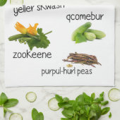 Straßenvegetation Süd Niedlich Geschirrtuch (Gefaltet)