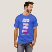 STRASSENVERKEHR Campervan vanlife RV Anhänger CUST T-Shirt (Vorne ganz)