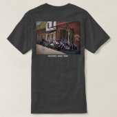 STRASSENVERKEHR KALIFORNIEN - GRAU UNISEX T - Shir T-Shirt (Design Rückseite)