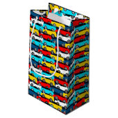 Straßenverkehr Kleine Geschenktüte (Rückseite Schrägansicht)