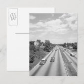 Straßenverkehr Postkarte (Vorne/Hinten)