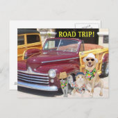 STRASSENVERKEHR! POSTKARTE (Vorne/Hinten)