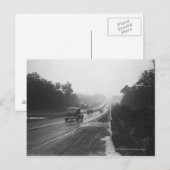 Straßenverkehr Postkarte (Vorne/Hinten)