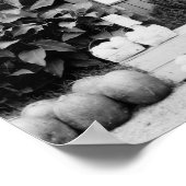 Straßenverkehrsmarkt, 1936. Vintages Foto Poster (Ecke)