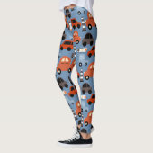 Straßenverkehrsordnung Spielzeugauto Leggings (Links)