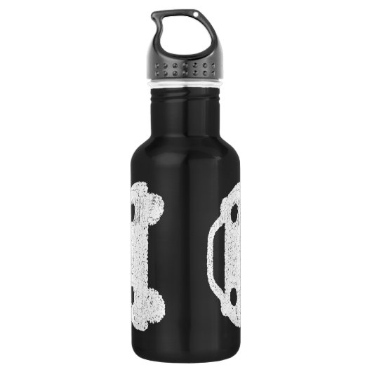 Straßenwagen Edelstahlflasche (Rückseite)