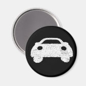 Straßenwagen Magnet (Vorderseite/Rückseite)