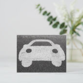 Straßenwagen Postkarte (Stehend Vorderseite)