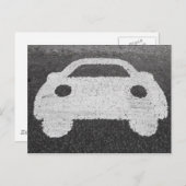 Straßenwagen Postkarte (Vorne/Hinten)