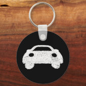 Straßenwagen Schlüsselanhänger (Vorderseite)