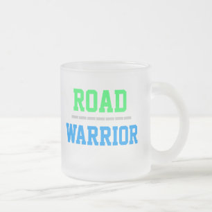 STRASSENWARRIOR-Tasse (mattiertes Glas) Mattglastasse