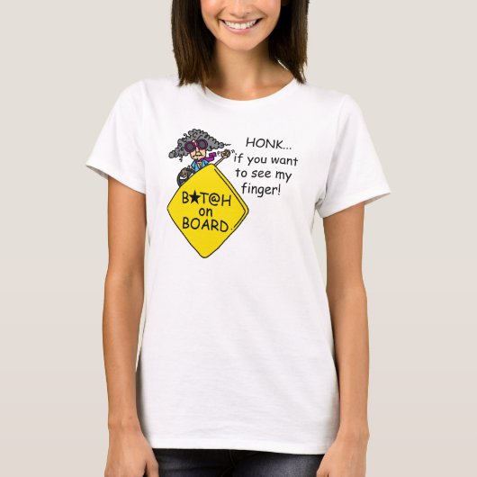 Straßenwut Humor T-Shirt (Vorderseite)