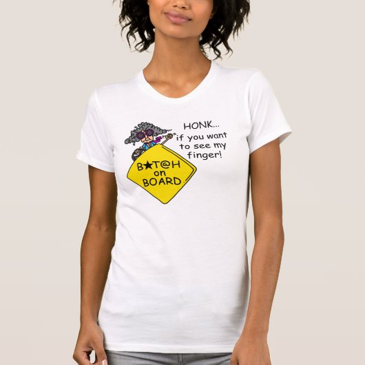 Straßenwut Humor T-Shirt (Vorderseite)