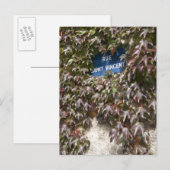 Straßenzeichen in Paris 2 Postkarte (Vorne/Hinten)