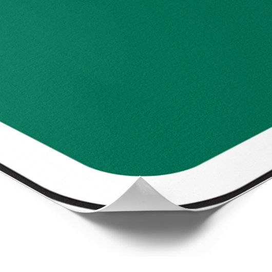 Straßenzeichen Poster (Ecke)