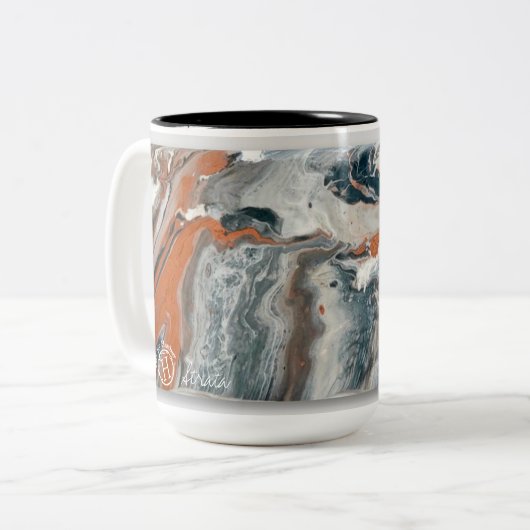 Strata 15oz zweifarbige Tasse  (Vorderseite Links)