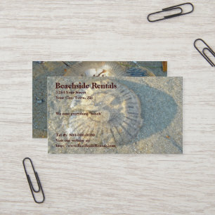 Strated Jellyfish Business Card Visitenkarte